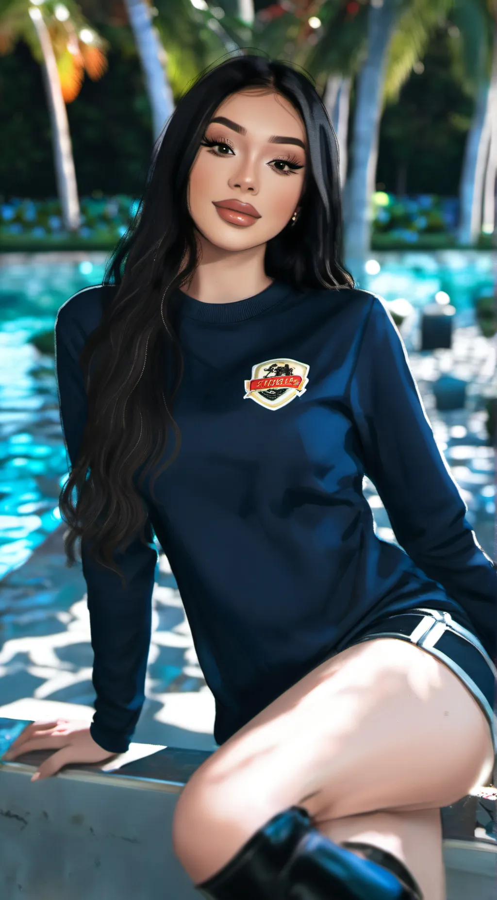 ai character: Lucia (latina) background