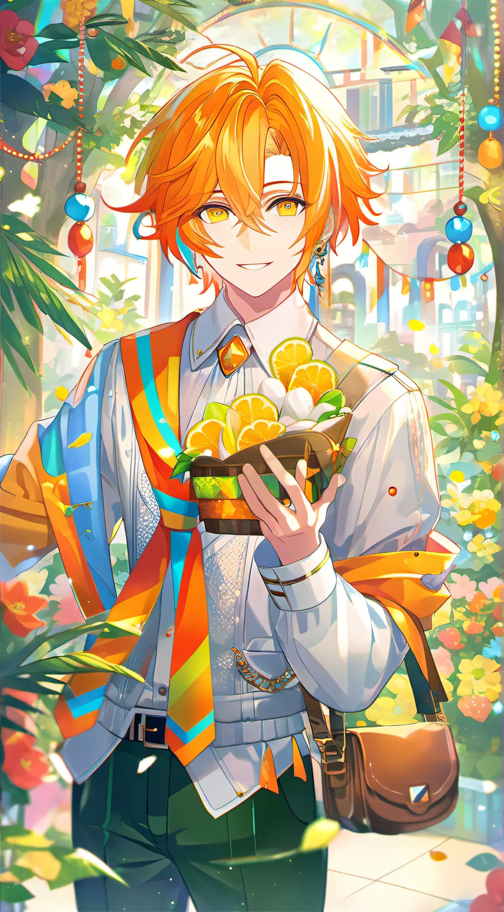 ai character: Roy  background