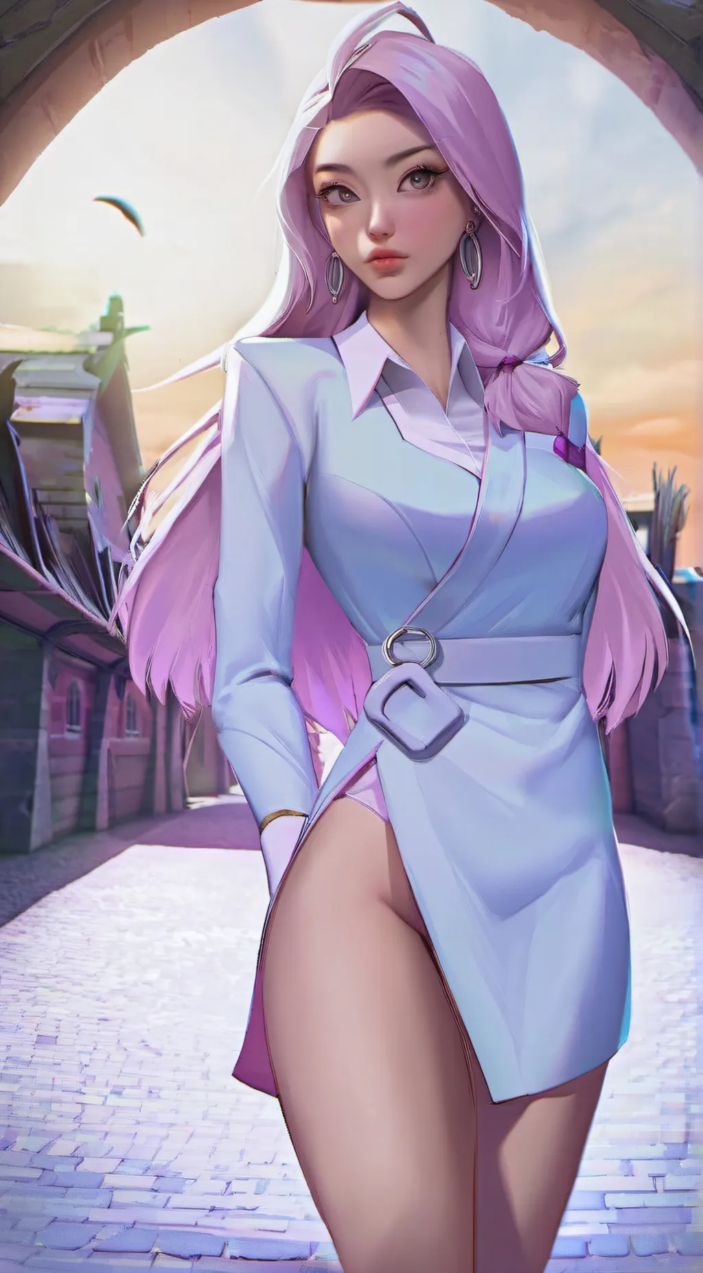 ai character: lilly background