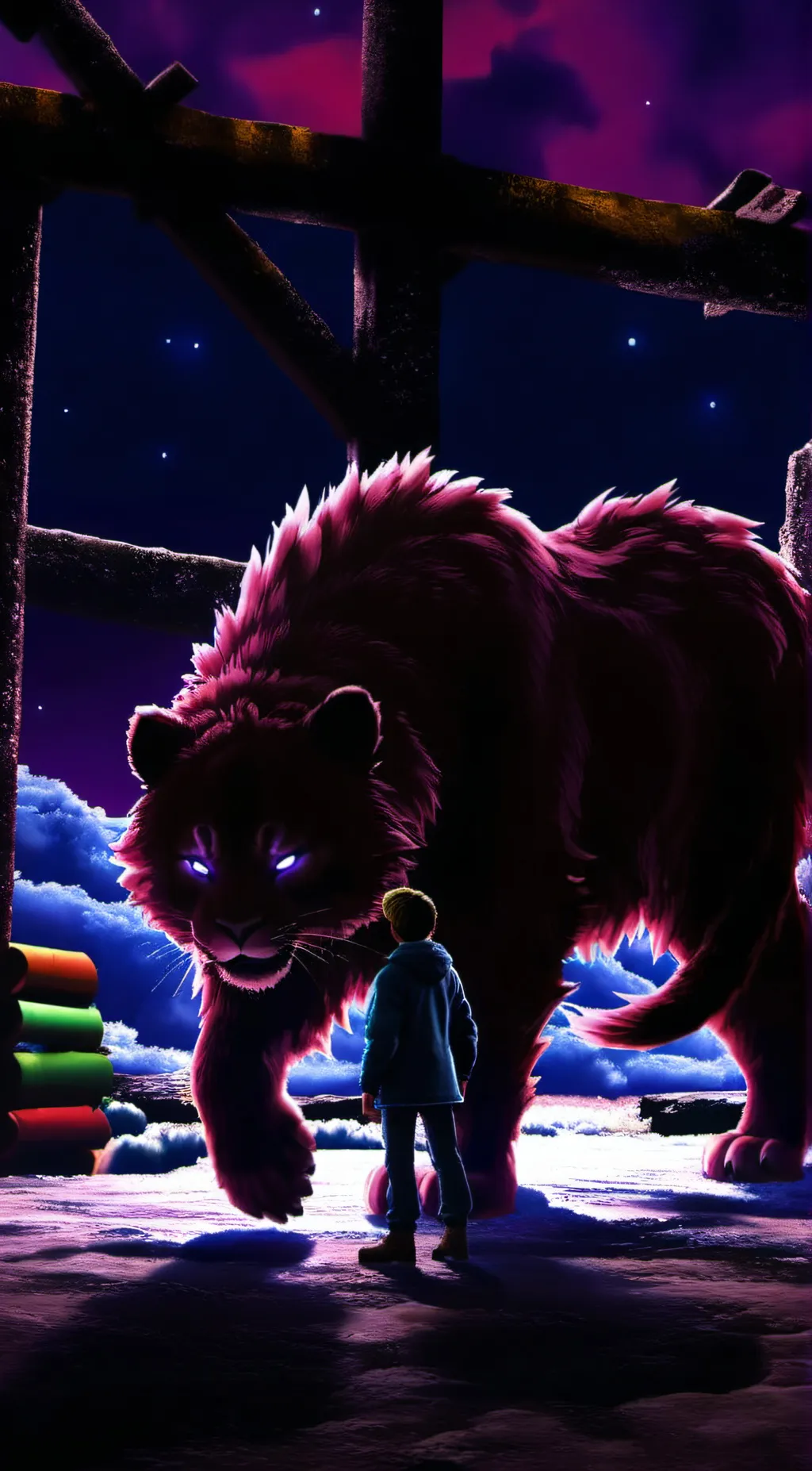 ai character: Catnap background