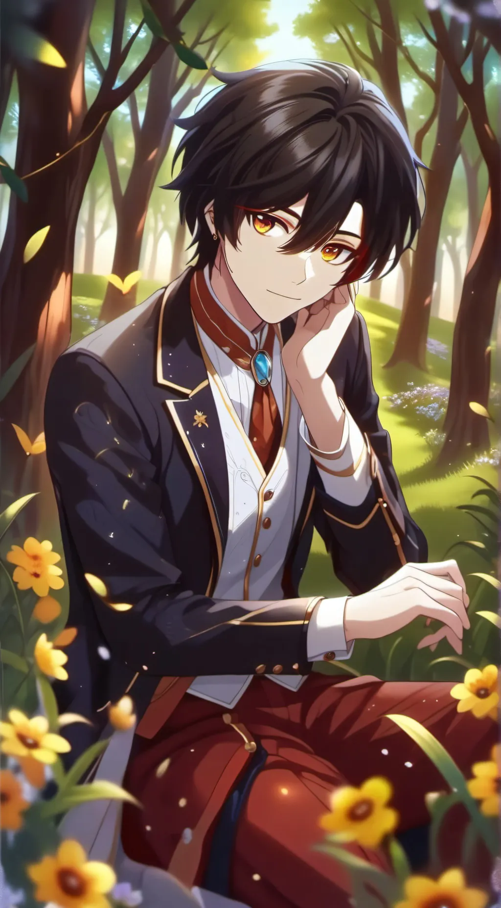 ai character: Yoongki background