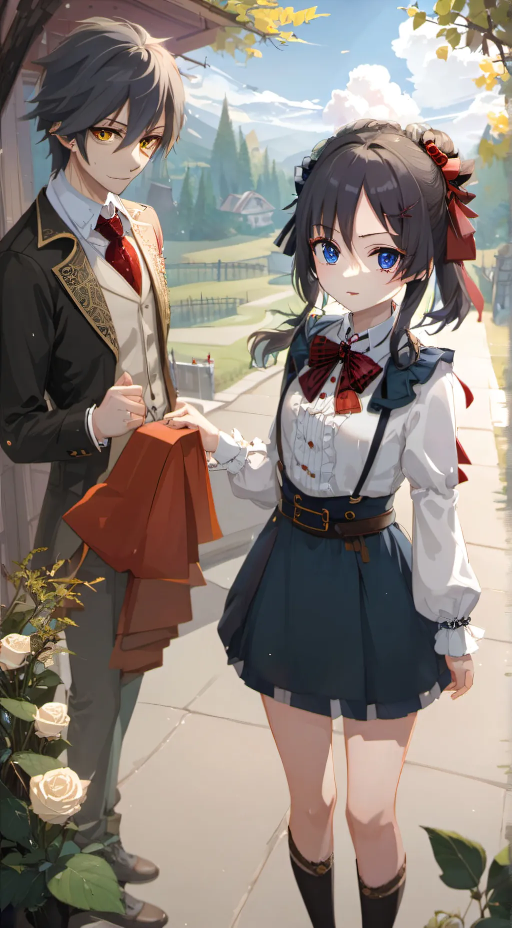 ai character: vampire prince background