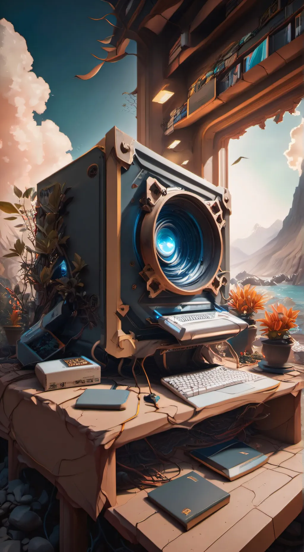 ai character: TADC!!!!!!! background