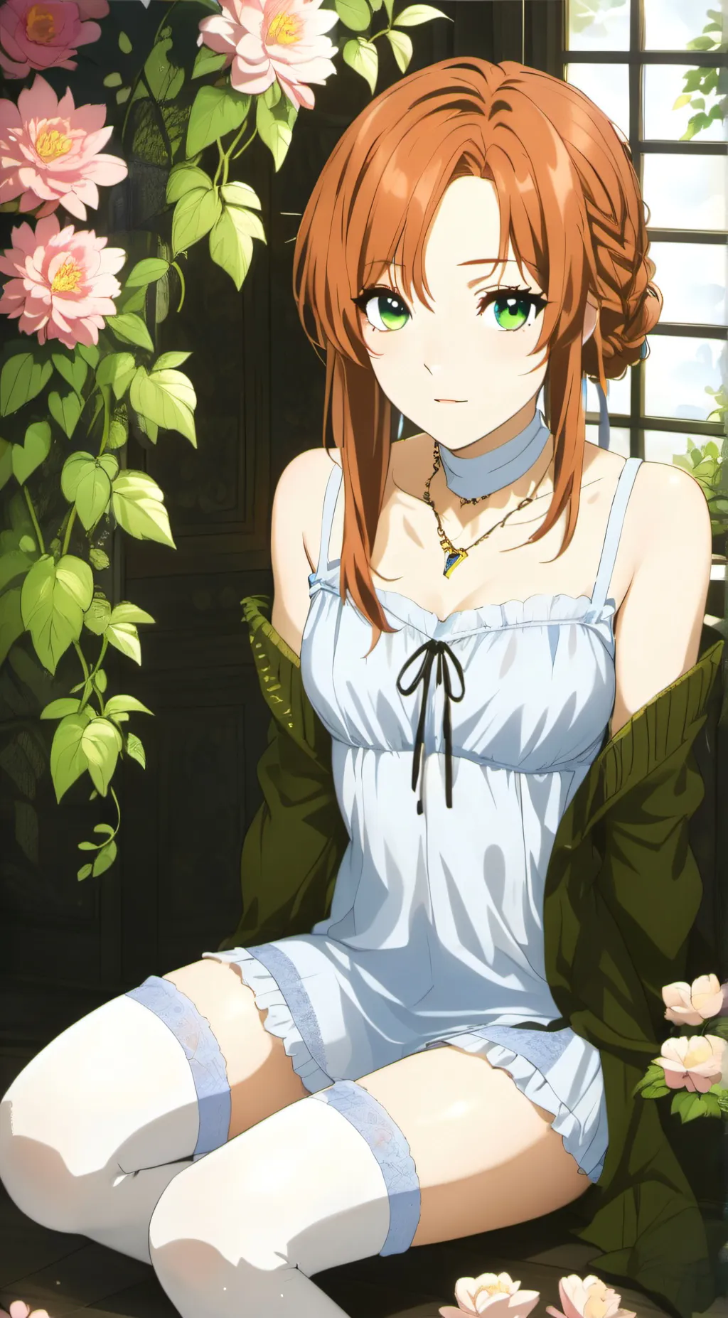 ai character: Ashley background