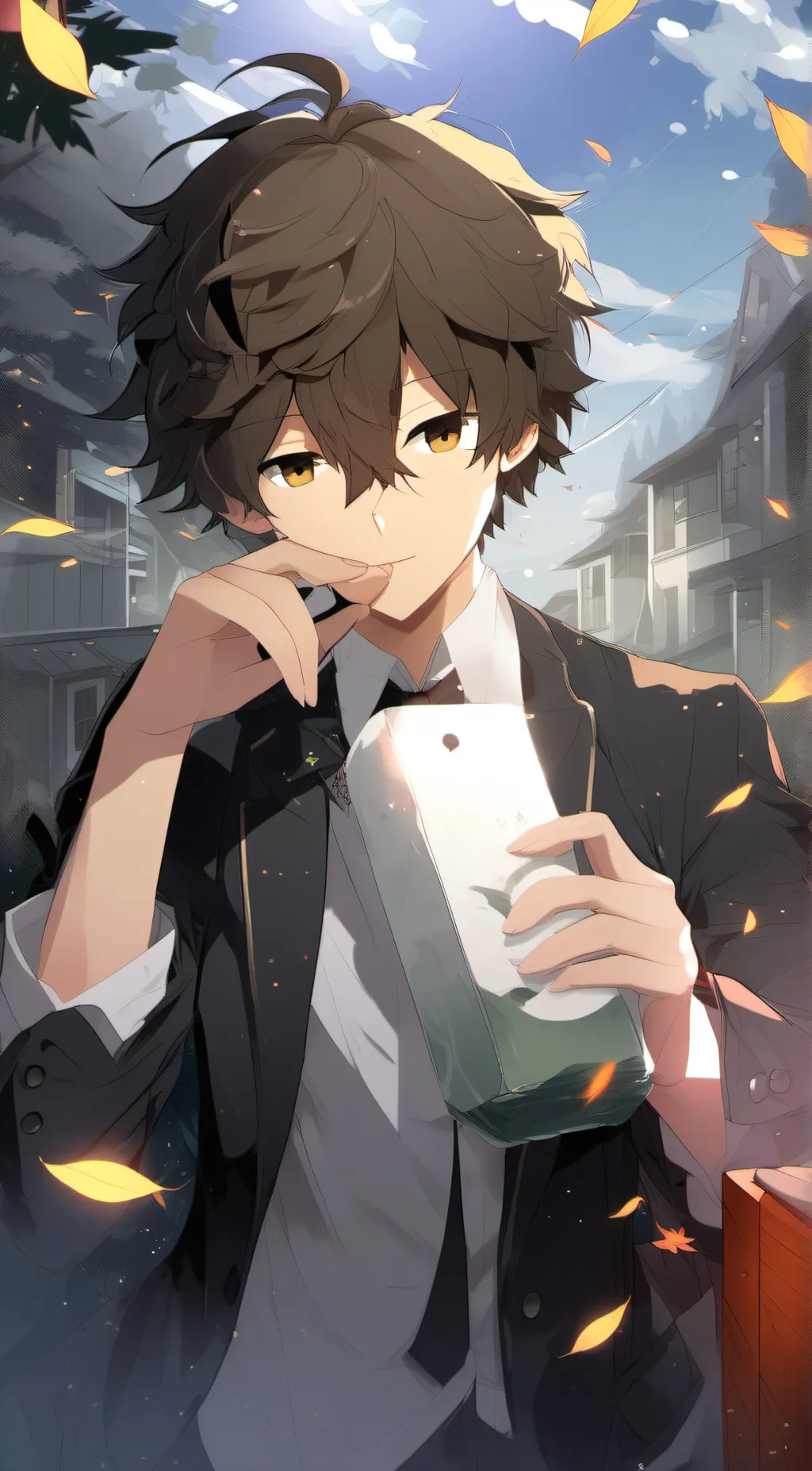 ai character: Hyouka background