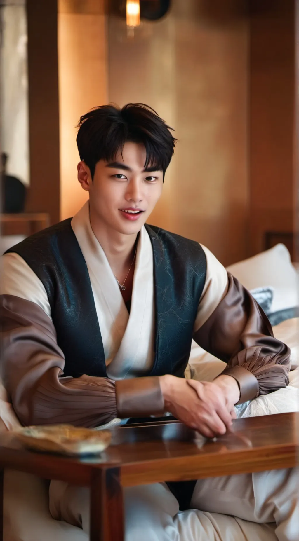 ai character: Sagara  background