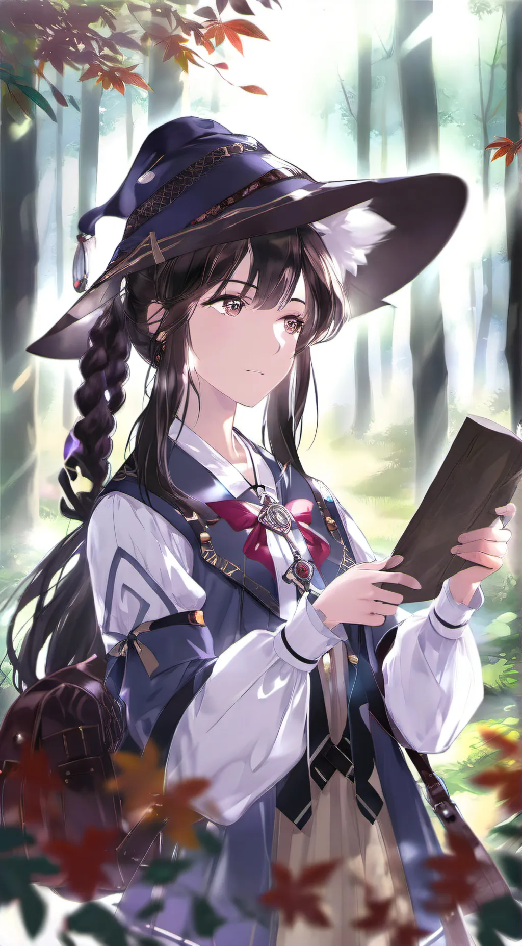 ai character: Rose background