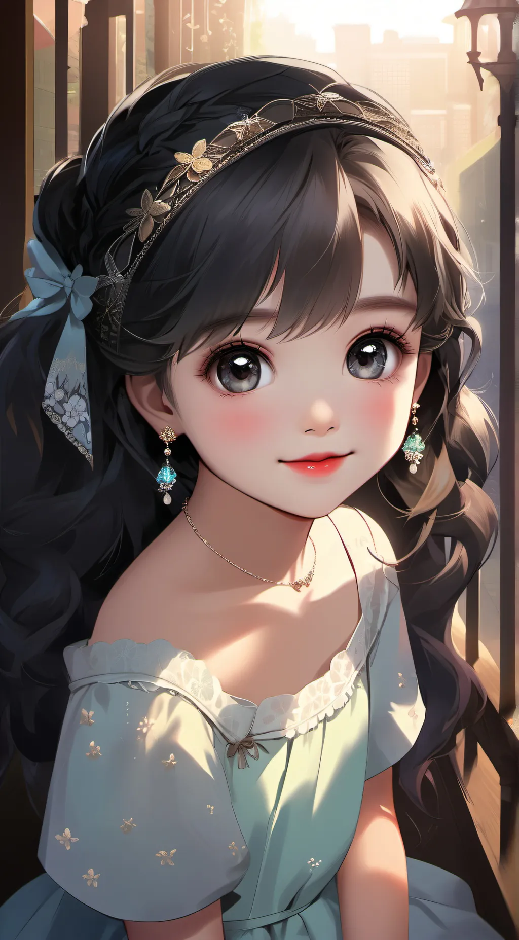 ai character: Valentina  background