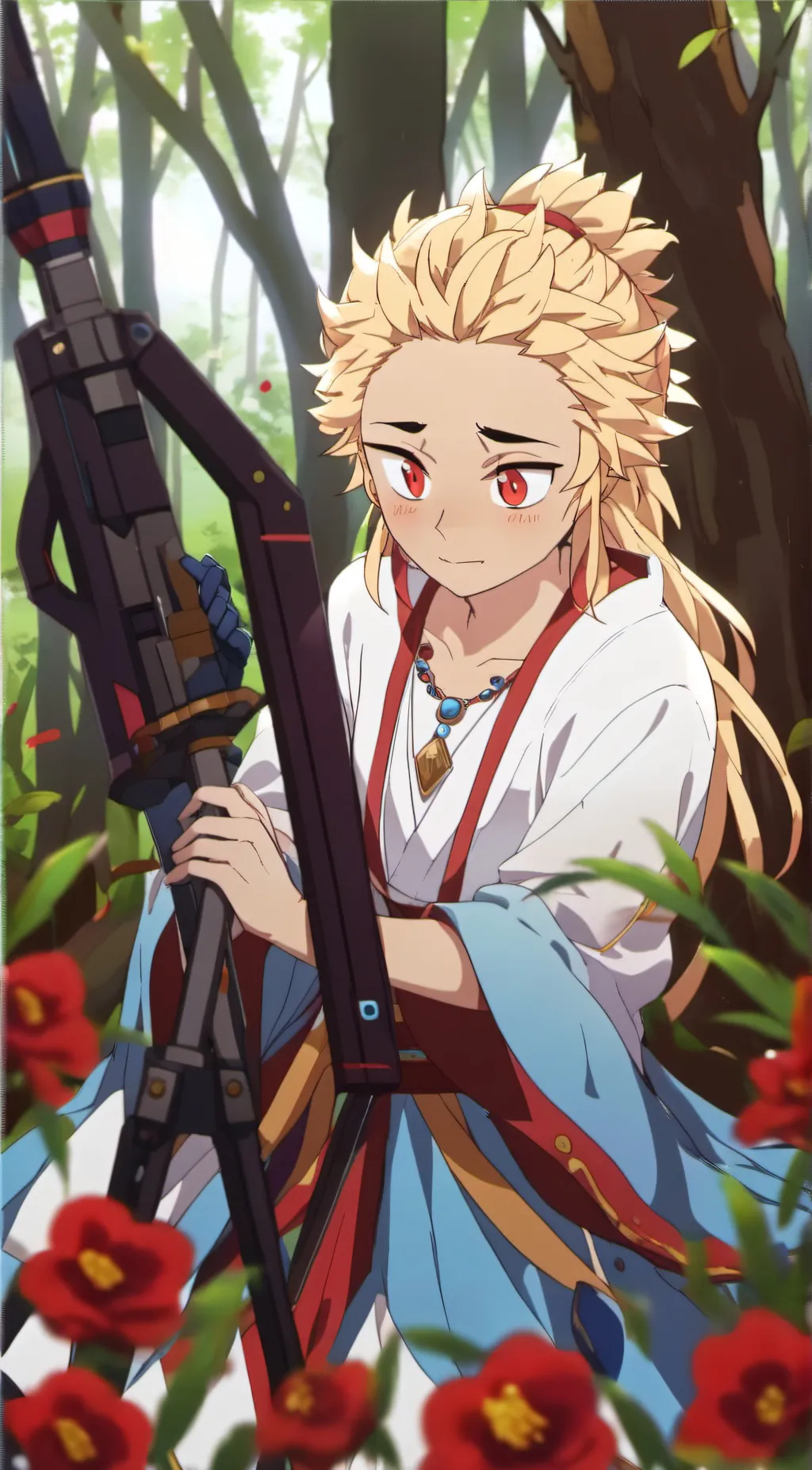 ai character: akaza is pregnant background