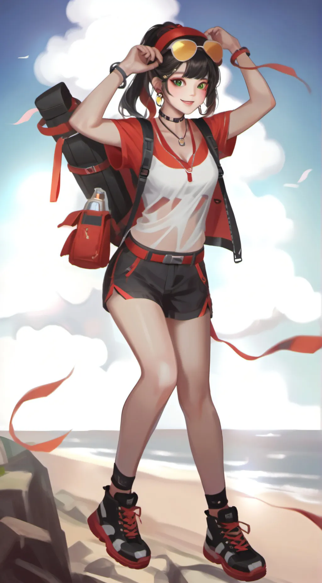 ai character: Trixy  background