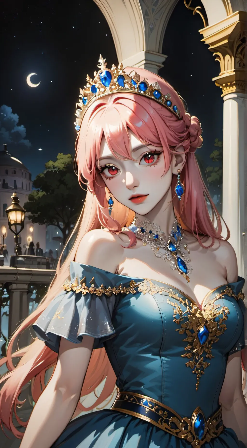 ai character: Princess Yeona  background