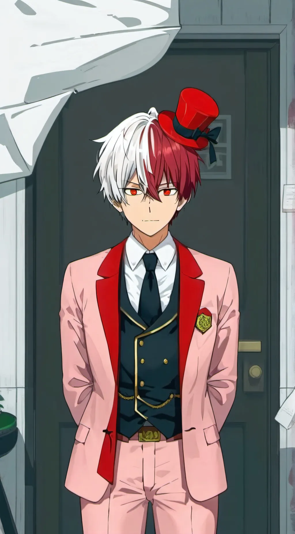 ai character: Valentine Shoto background
