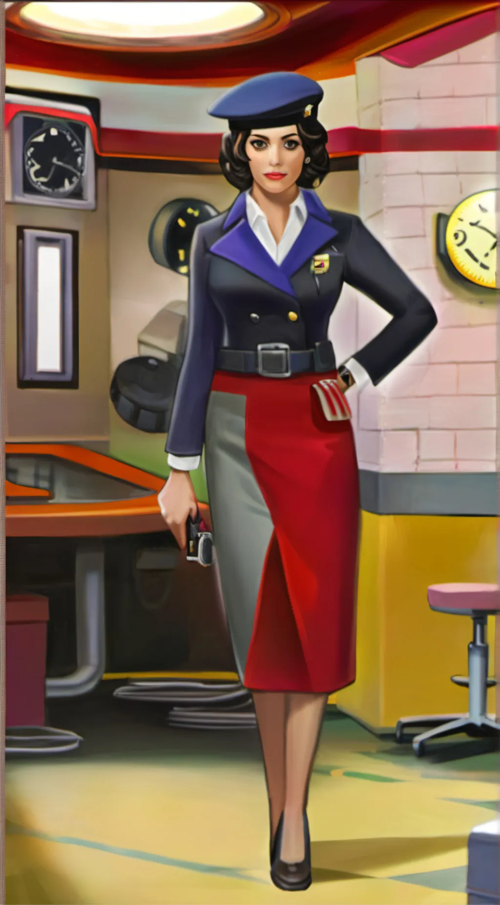 ai character: Nada K background