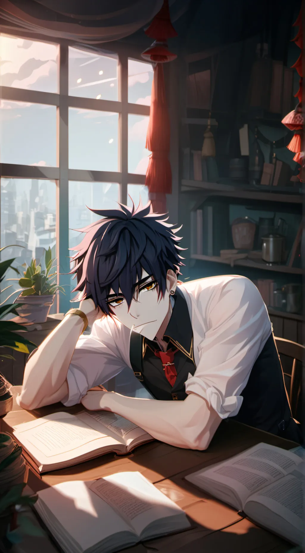 ai character: ♥︎Jade♥︎ background