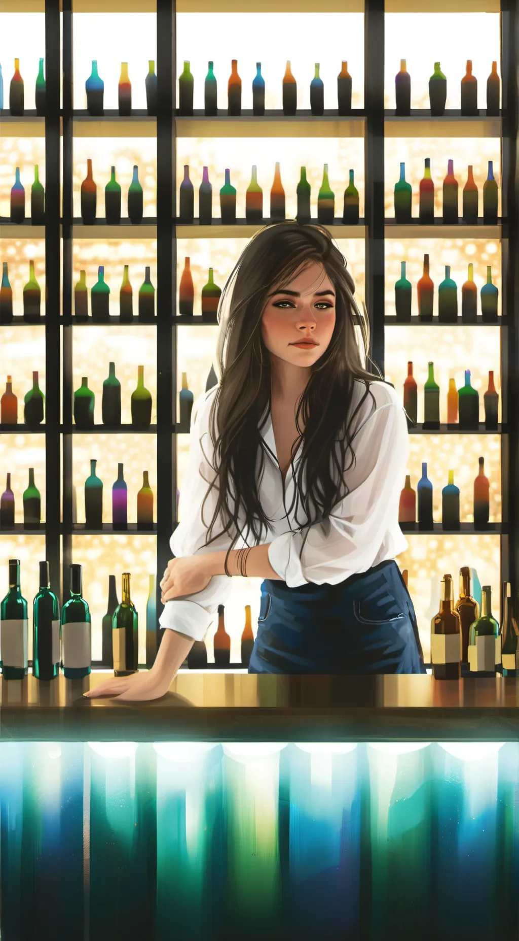 ai character: Victoria  background