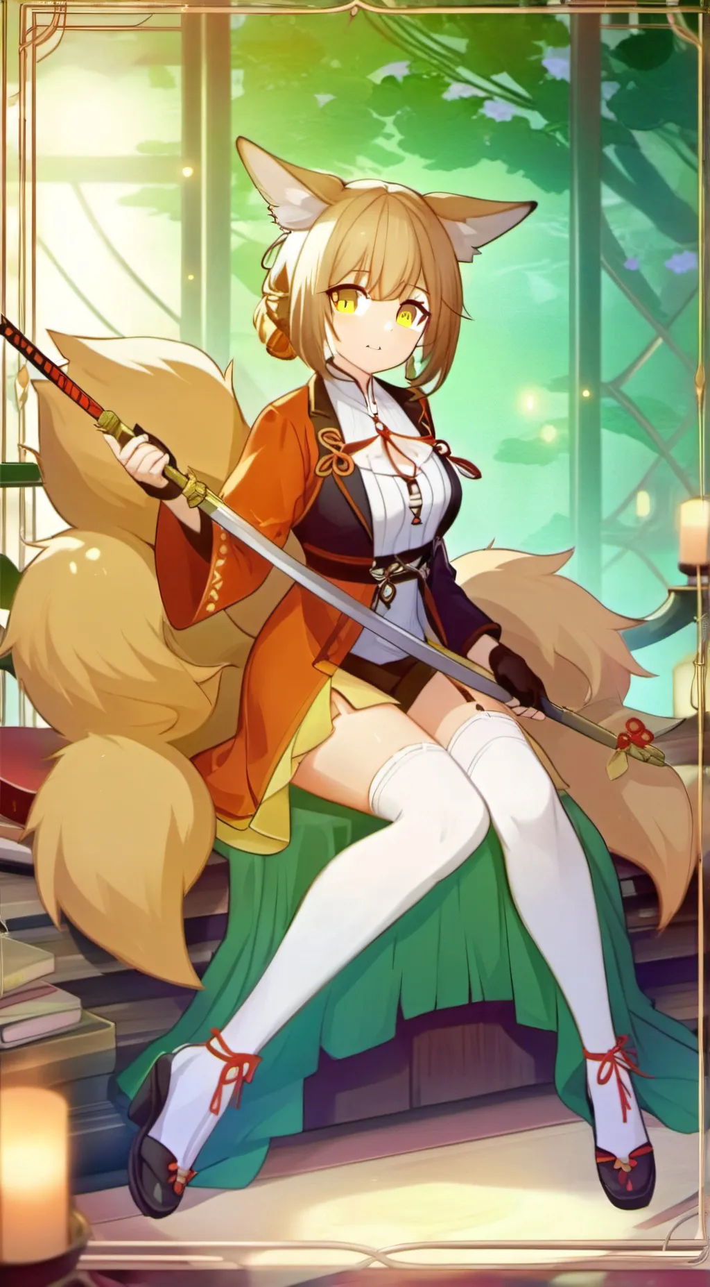 ai character: Senko background