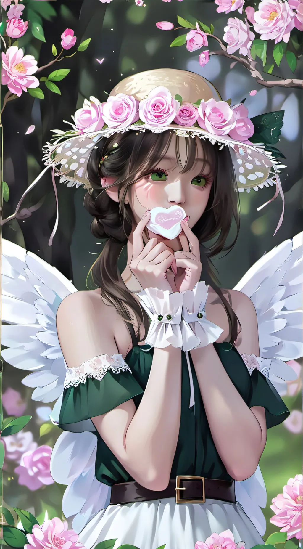 ai character: Synthelia background