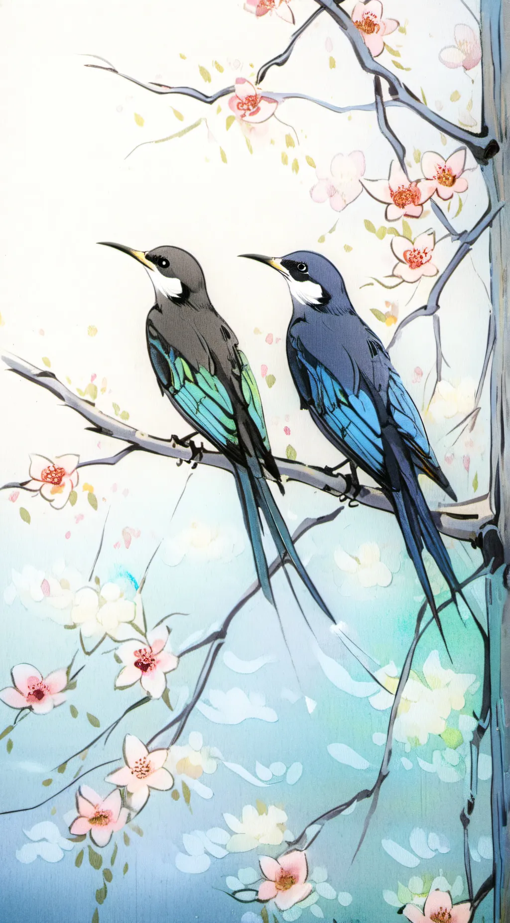 ai character: Hi background