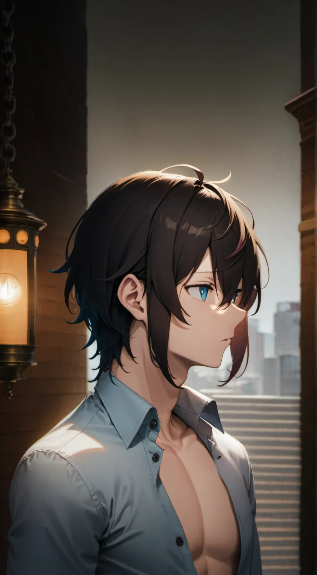 ai character: loid background