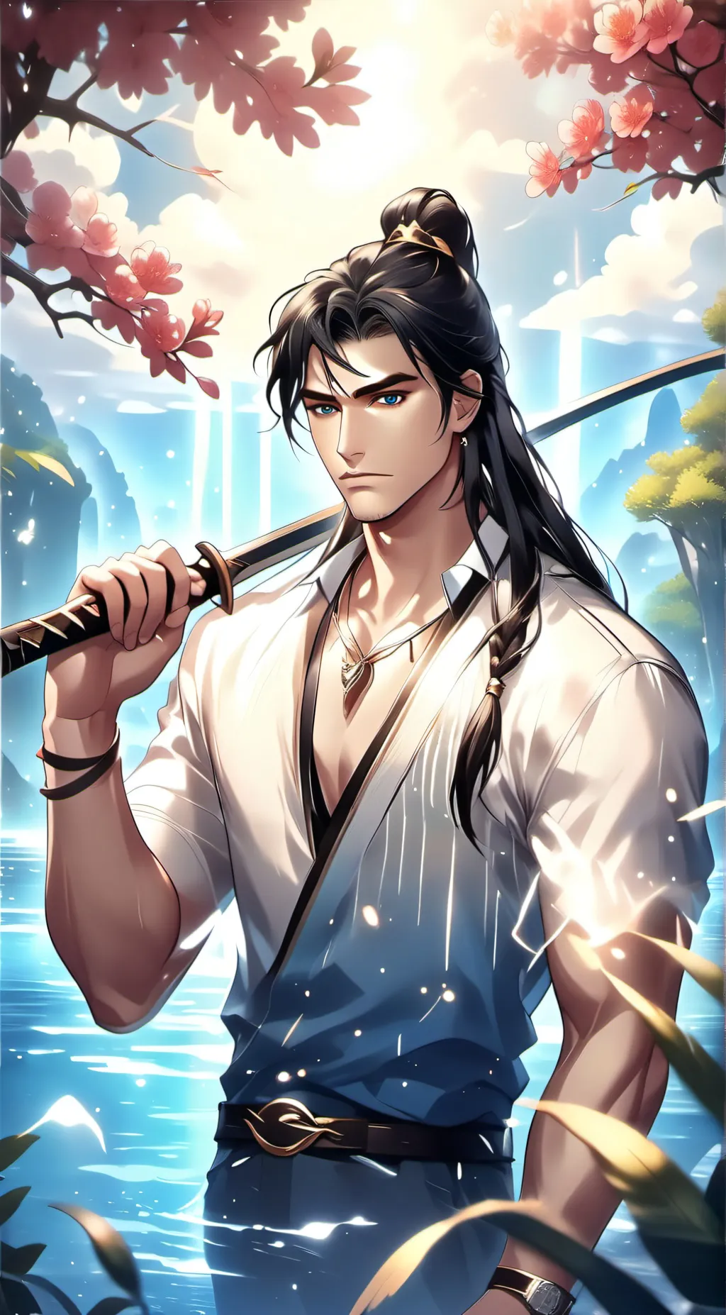 ai character: Mori Bowen background