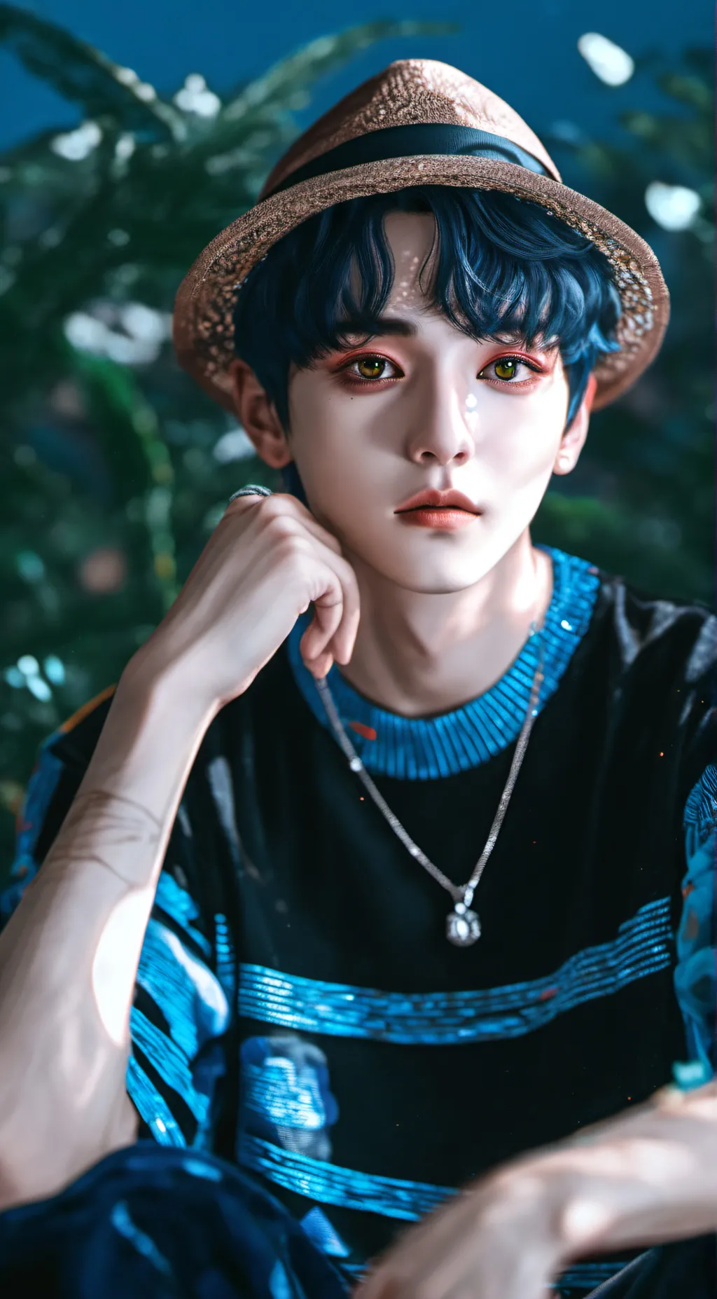 ai character: Michael  background