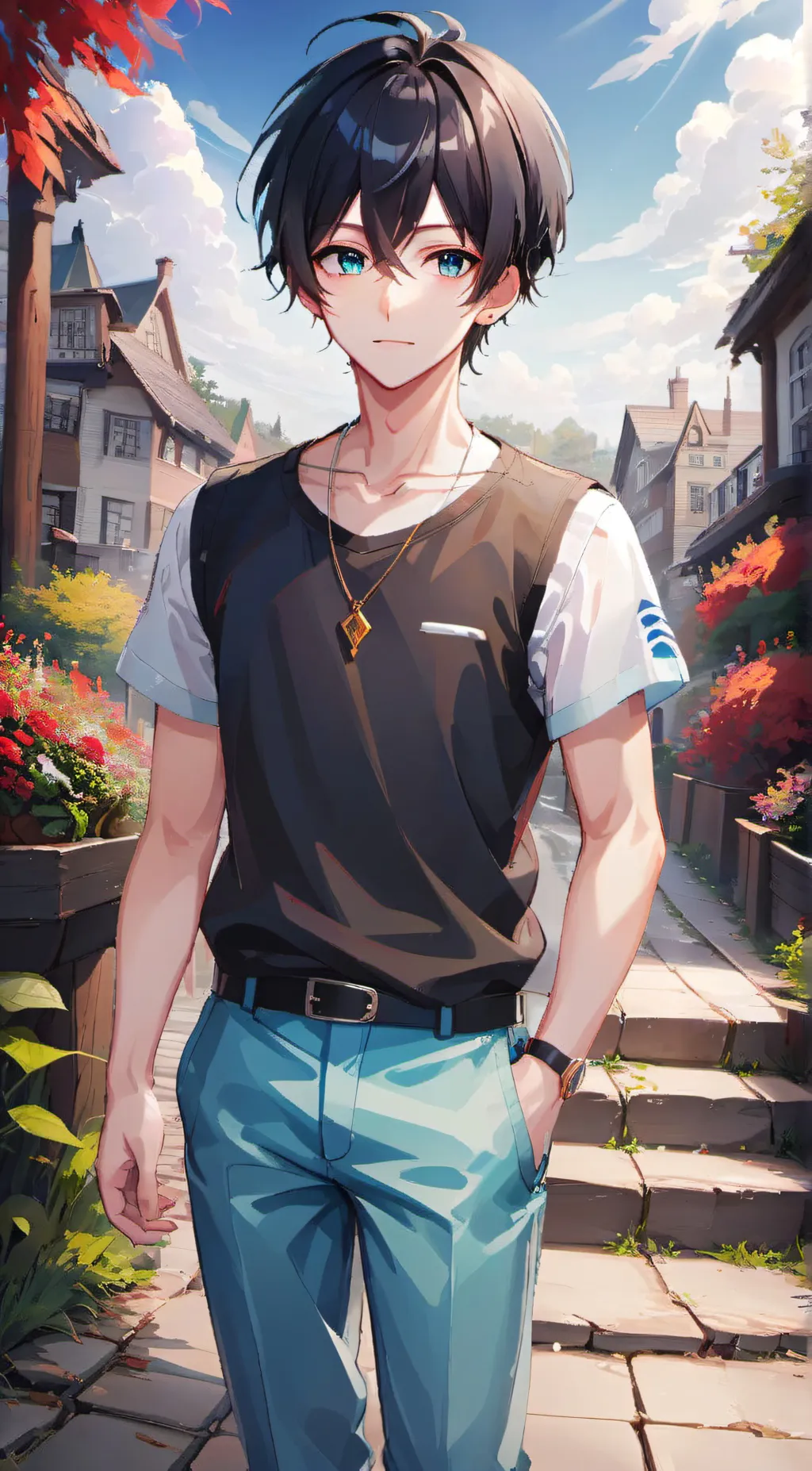 ai character: jams background