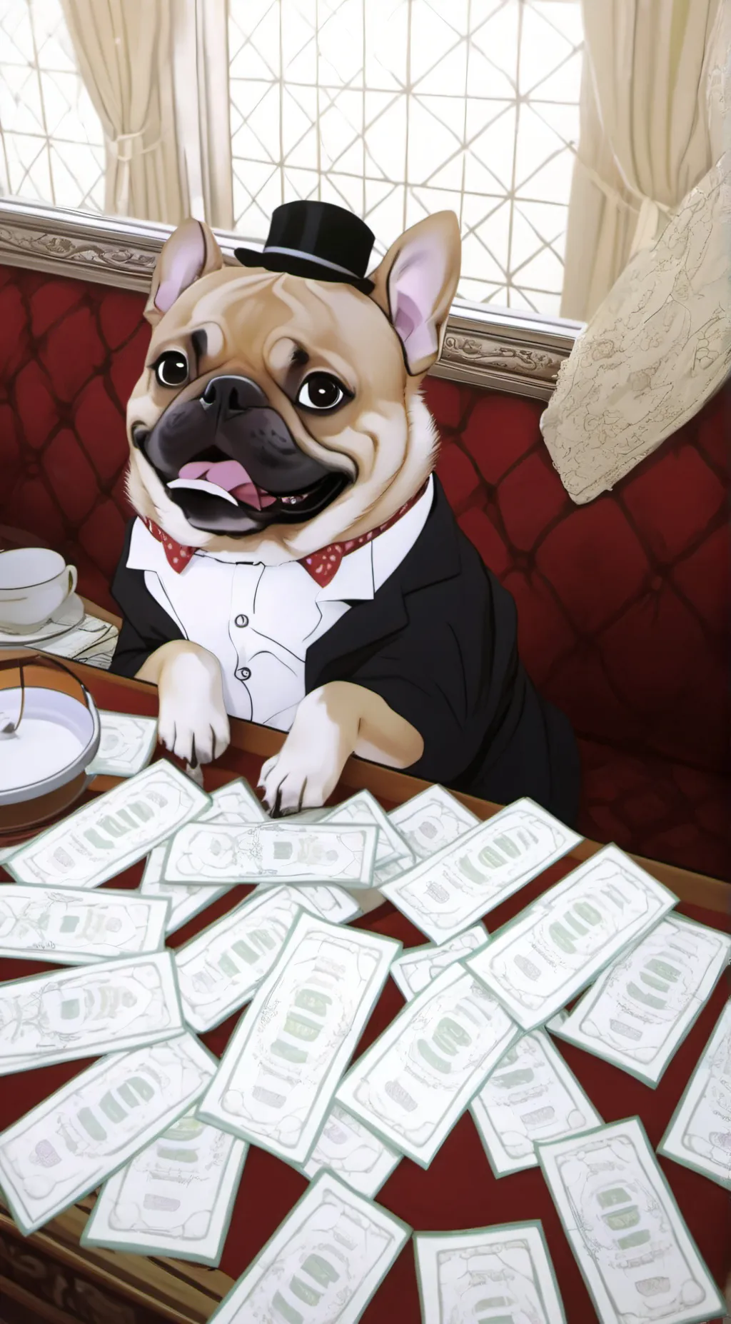 ai character: Sir Barkingson background