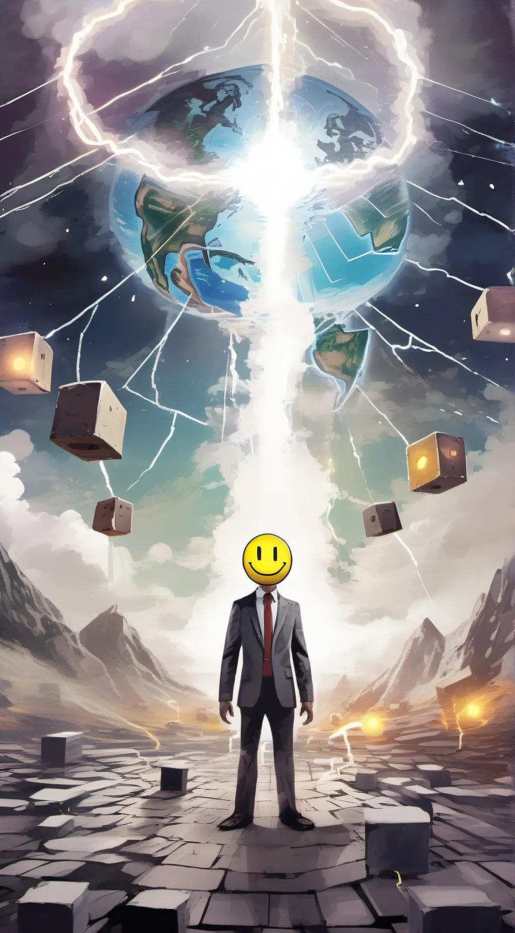 ai character: Star * background