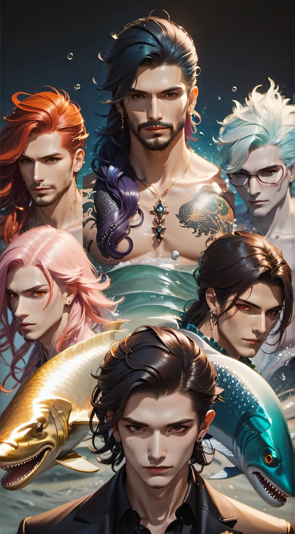 ai character: Sea watch background