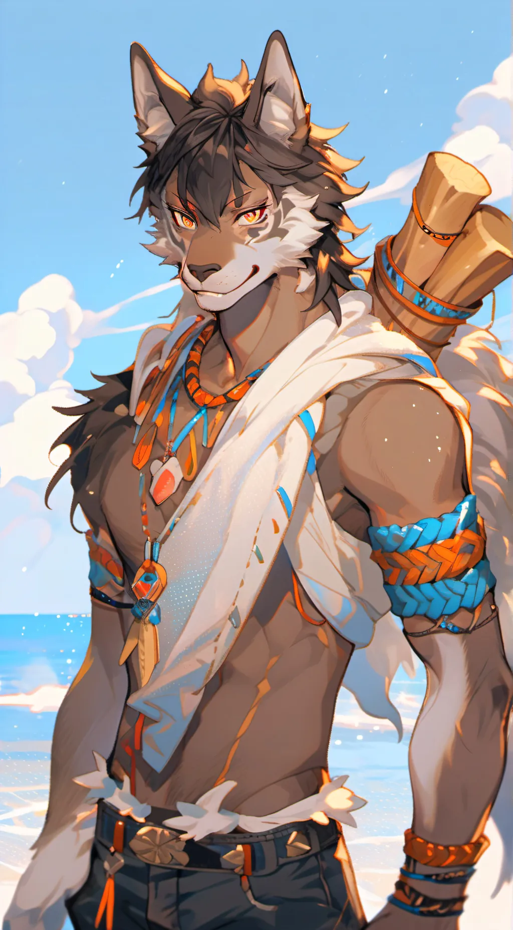 ai character: Corbin  background