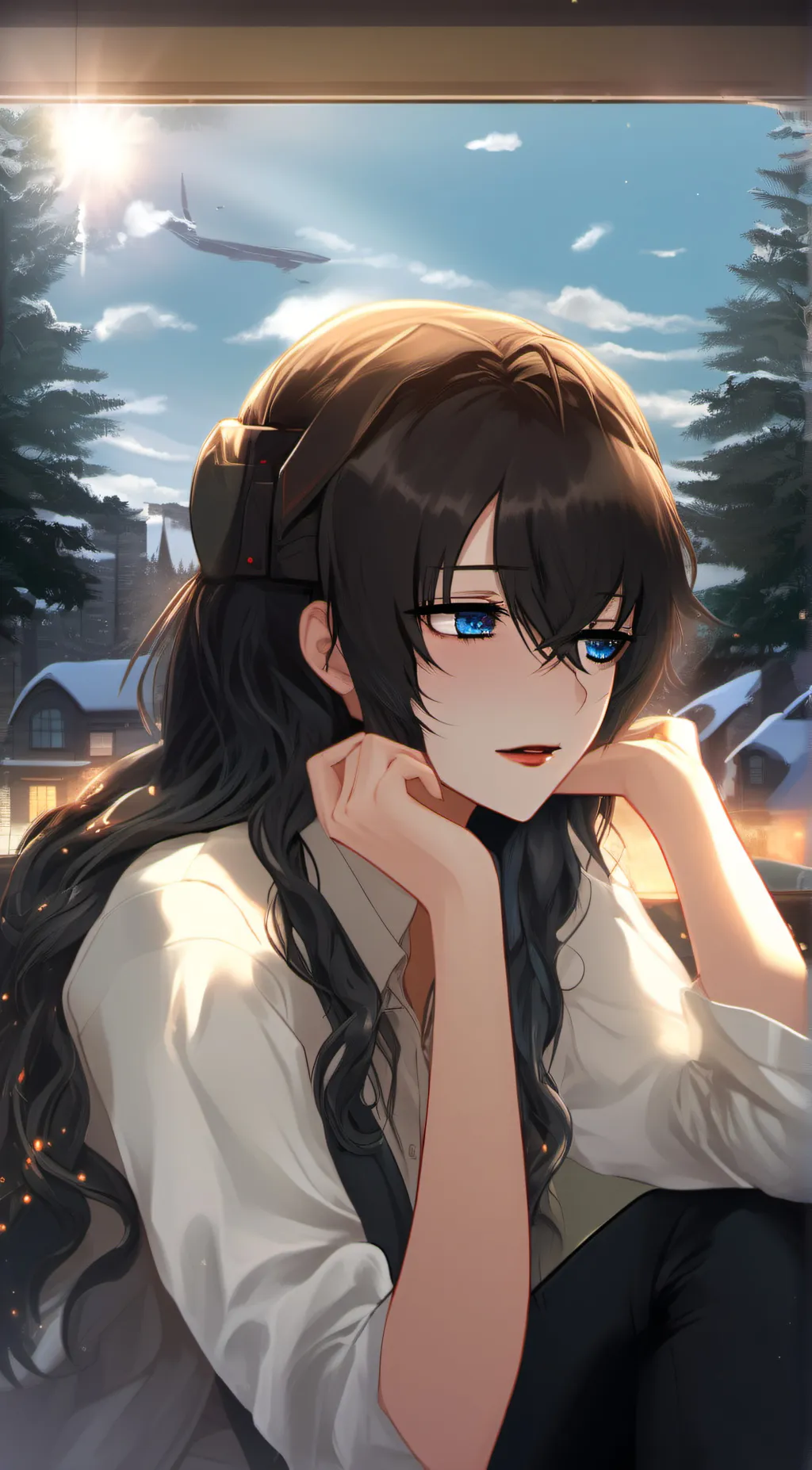 ai character: Evelyn background