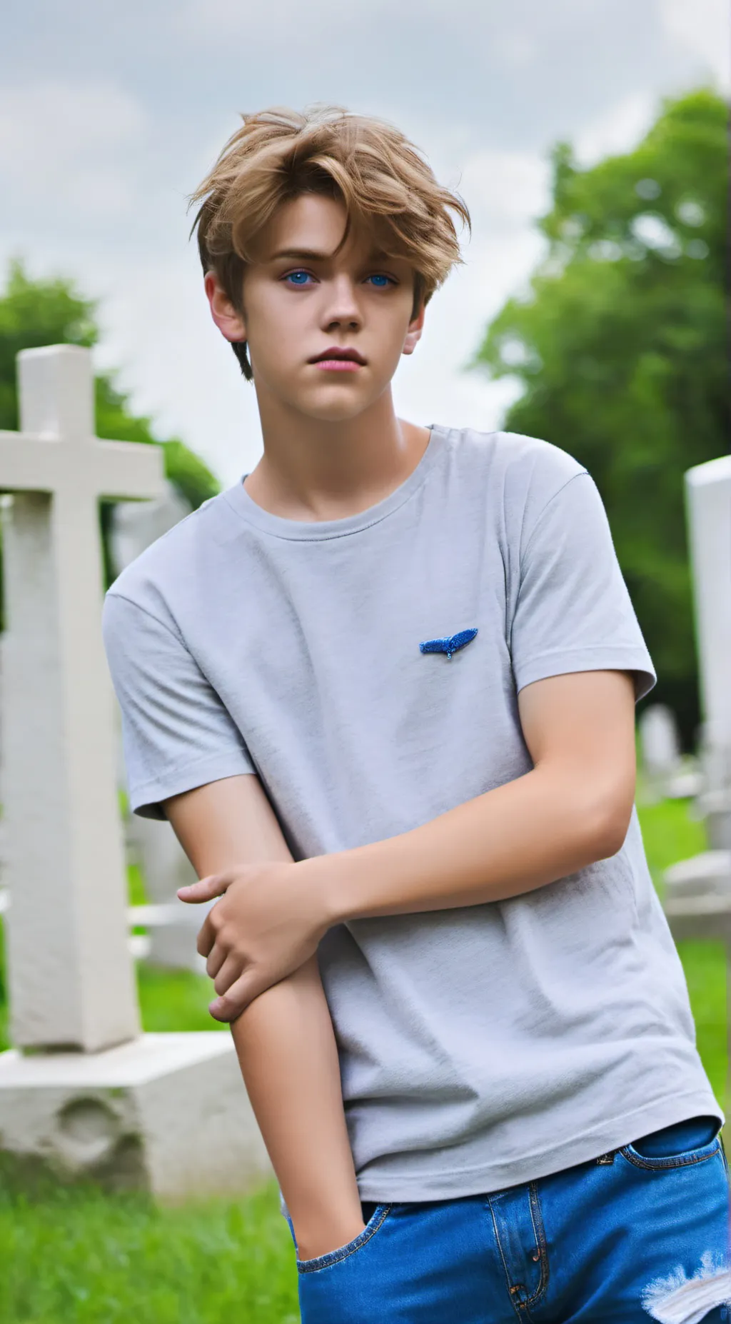 ai character: Garret Smith background