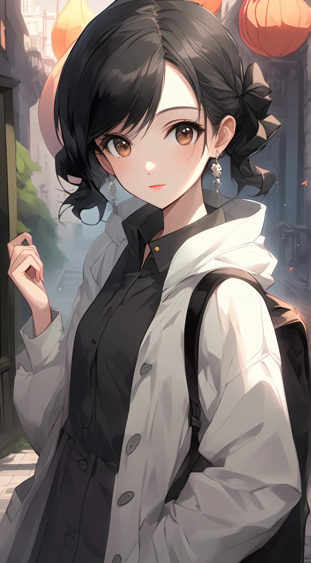 ai character: addy background