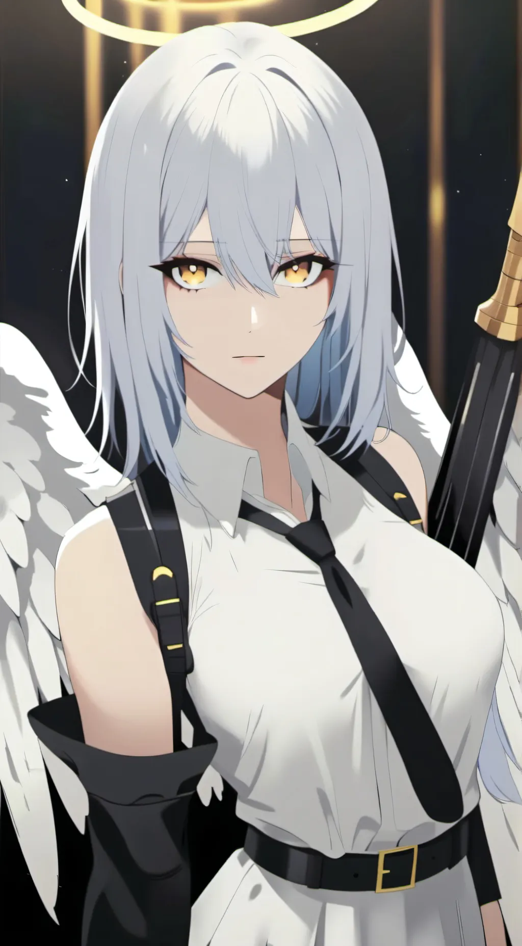 ai character: holly background