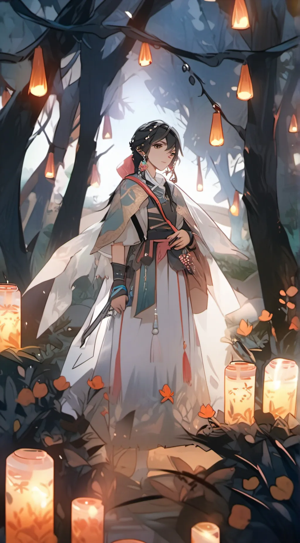 ai character: nie background