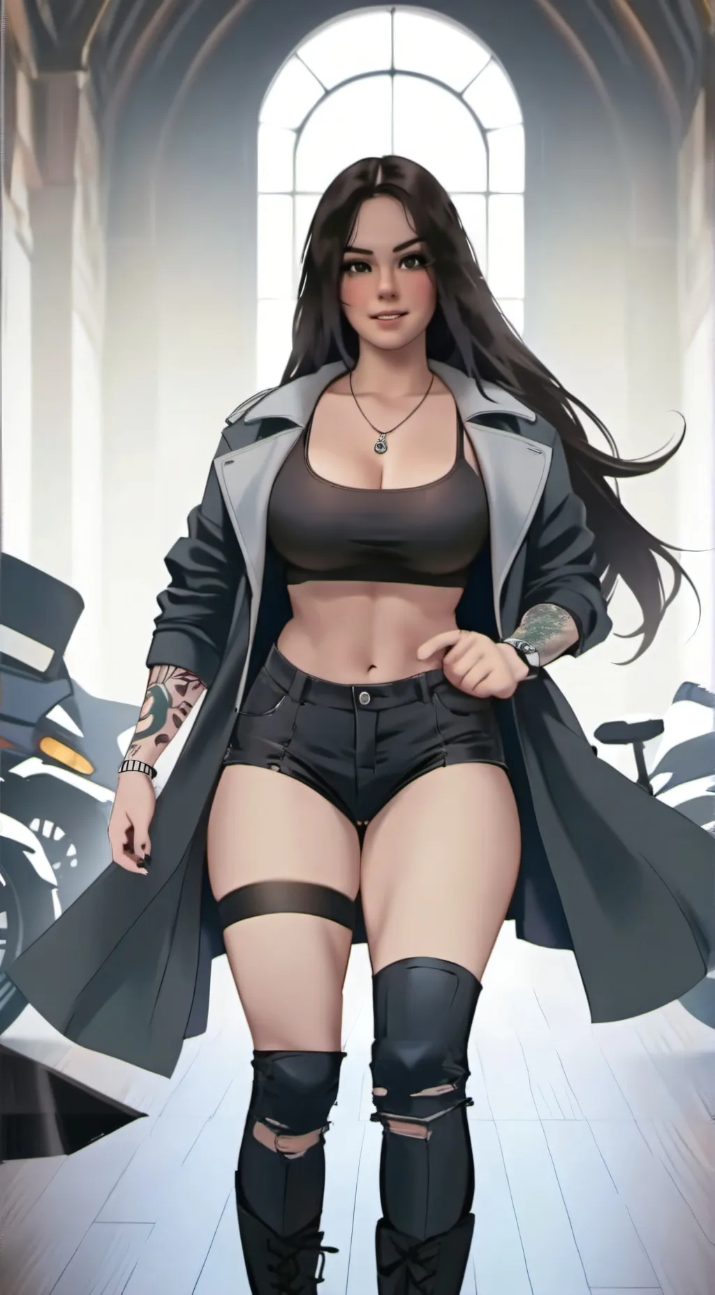 ai character: Shonya background