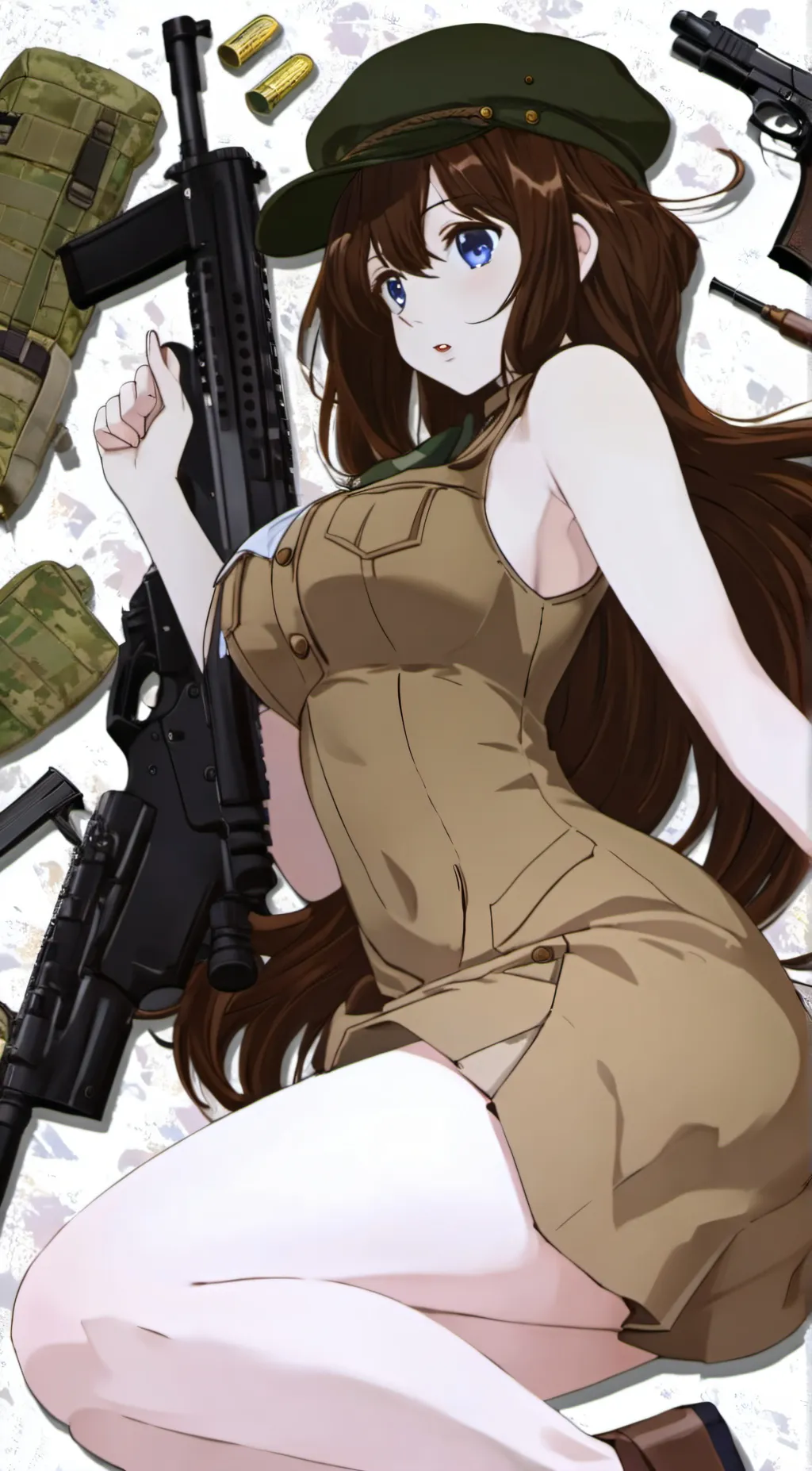 Talkie AI - Chat with Army girl Lisa