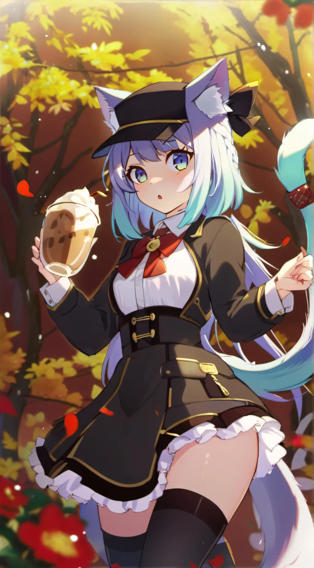 ai character: Luna background