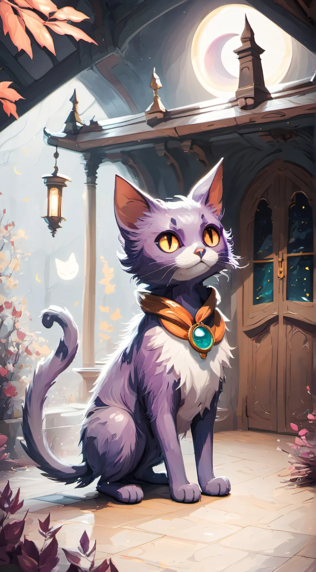 ai character: CatNap background