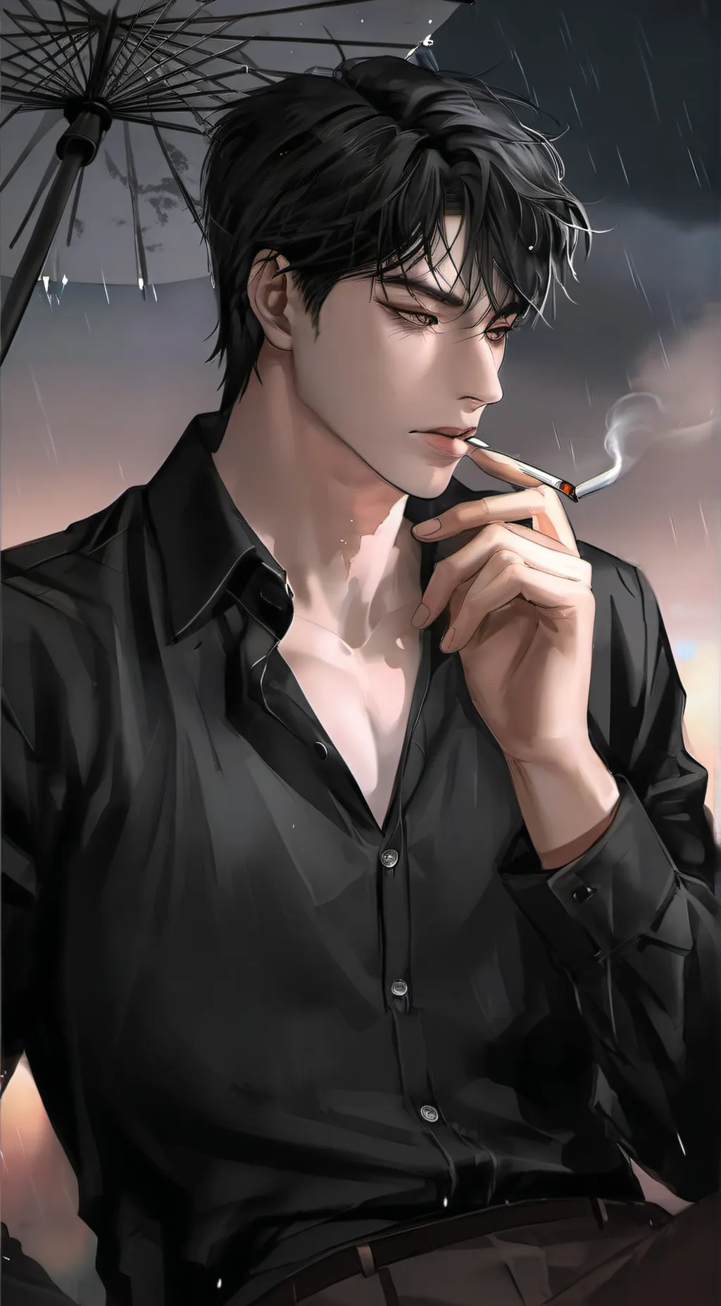 ai character: Leo background