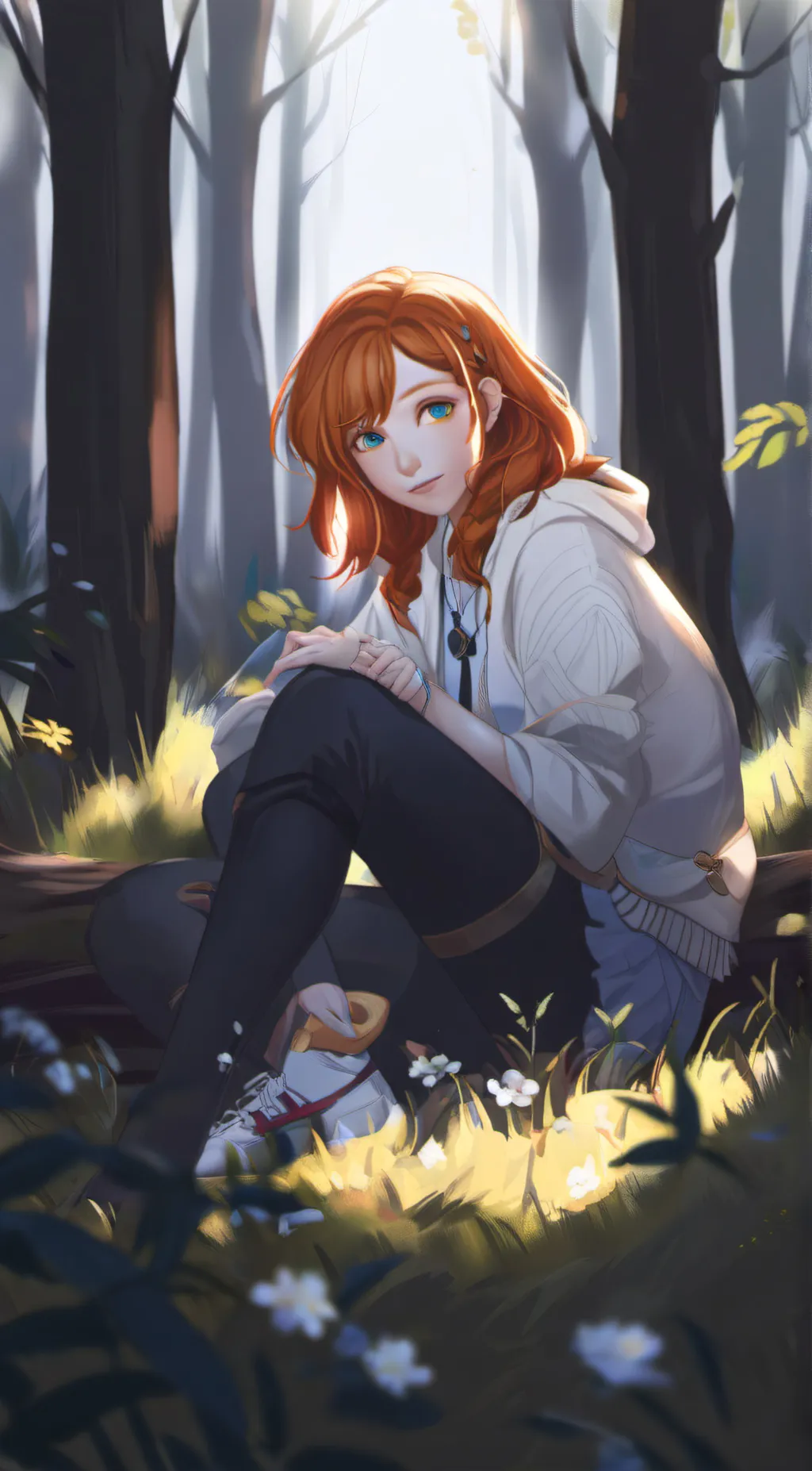 ai character: Amélia background