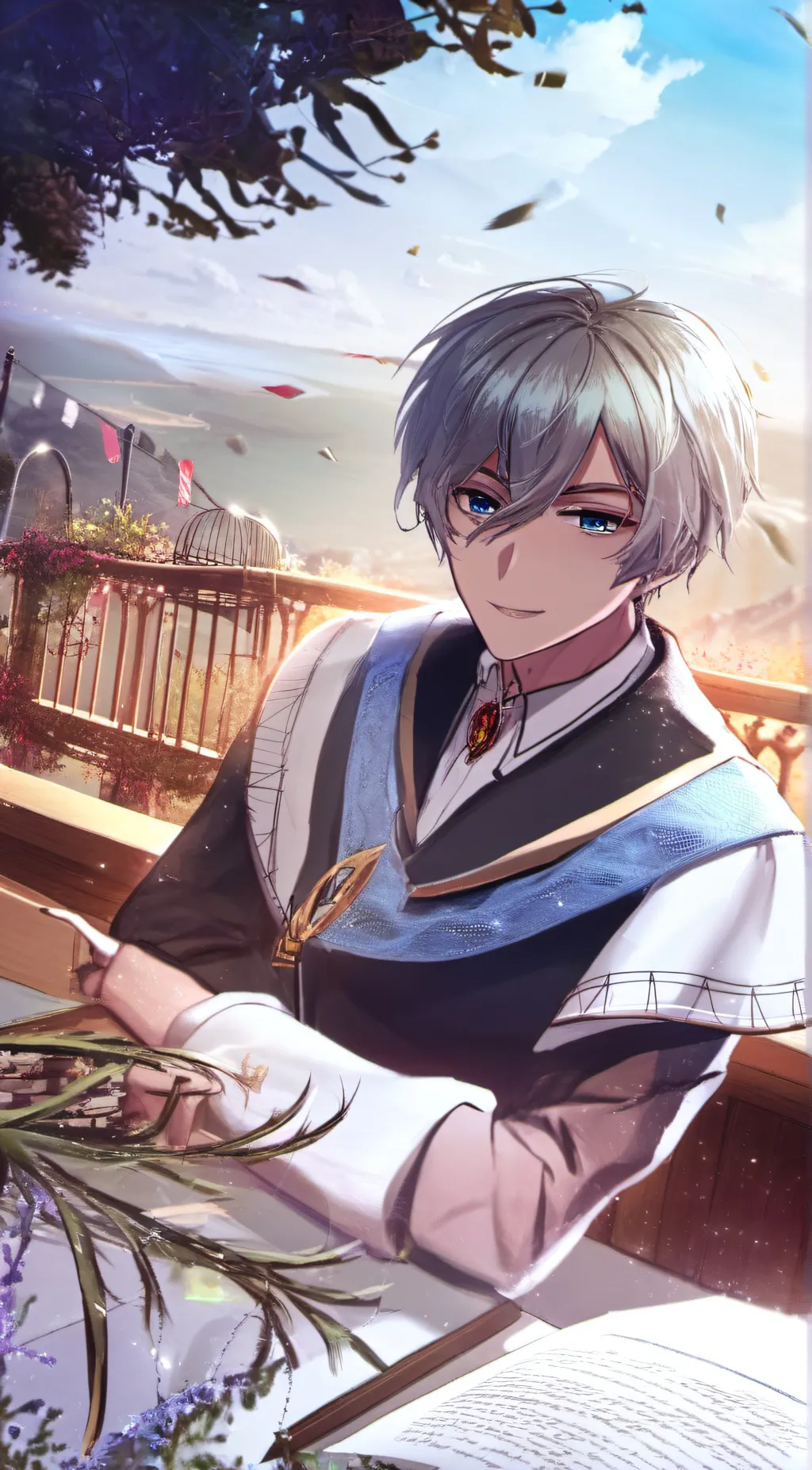 ai character: luke background