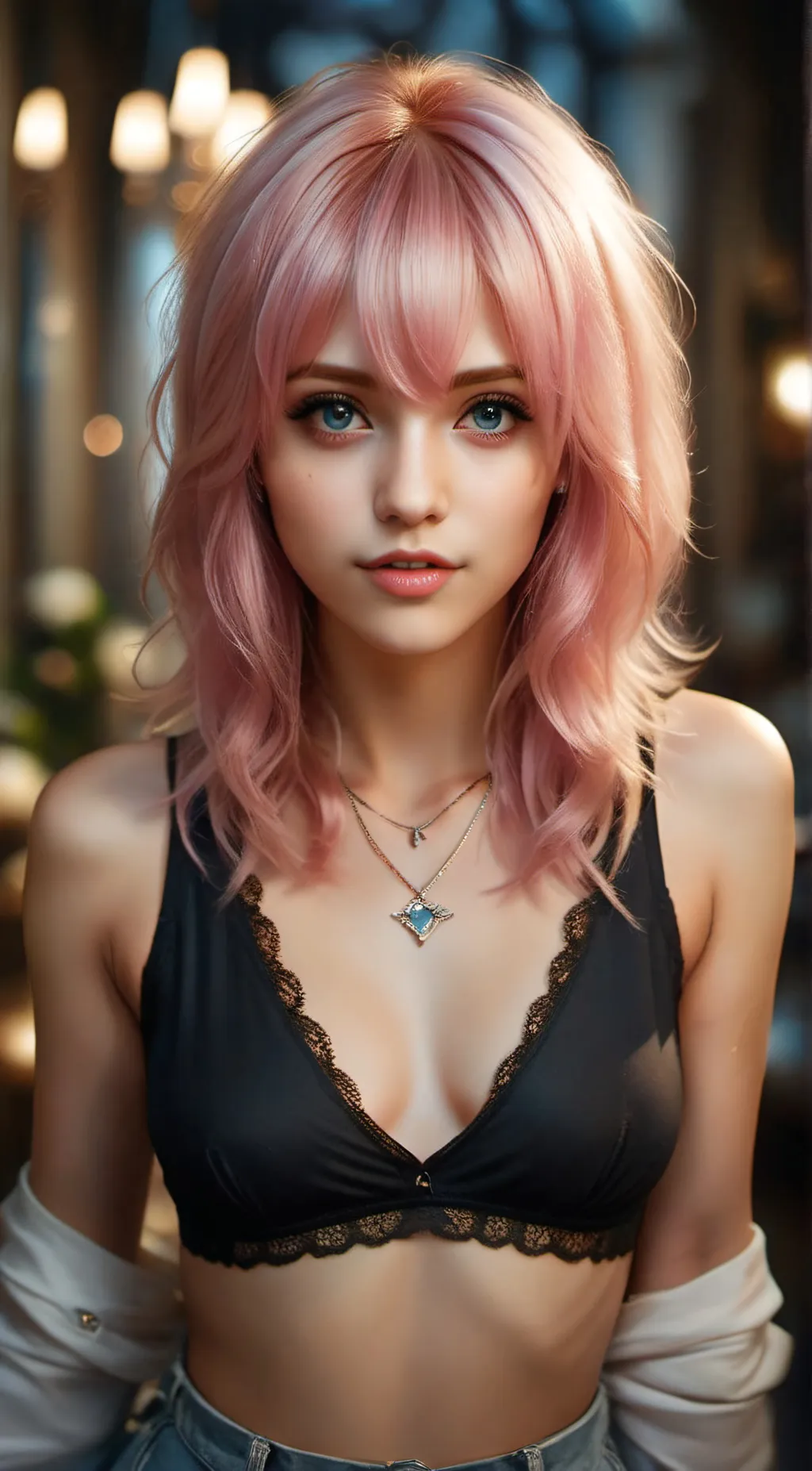 ai character: Aria background