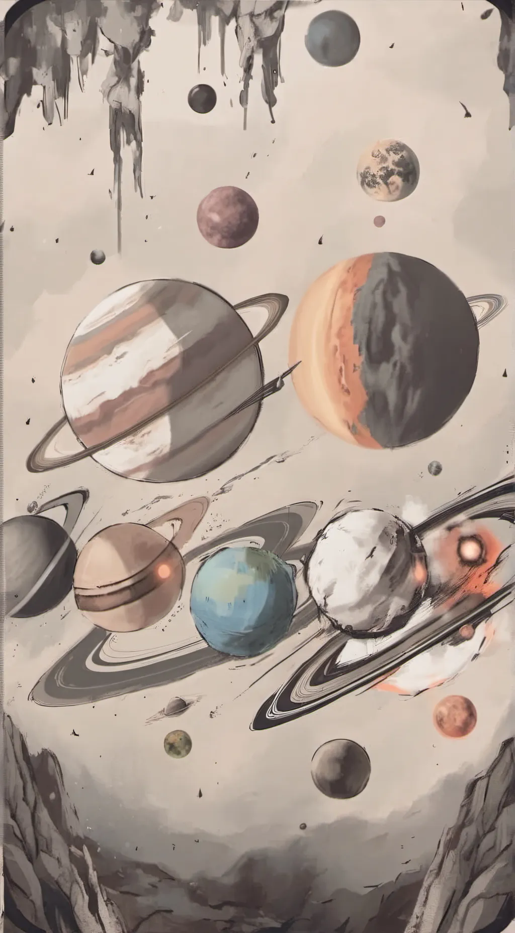 ai character: Solarballs background