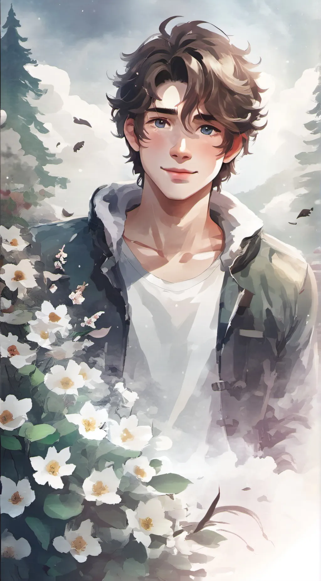 ai character: Michael  background