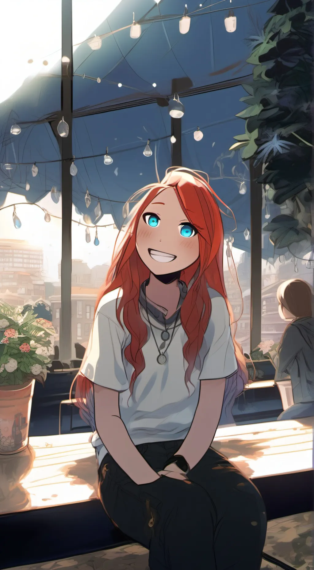 ai character: cat background