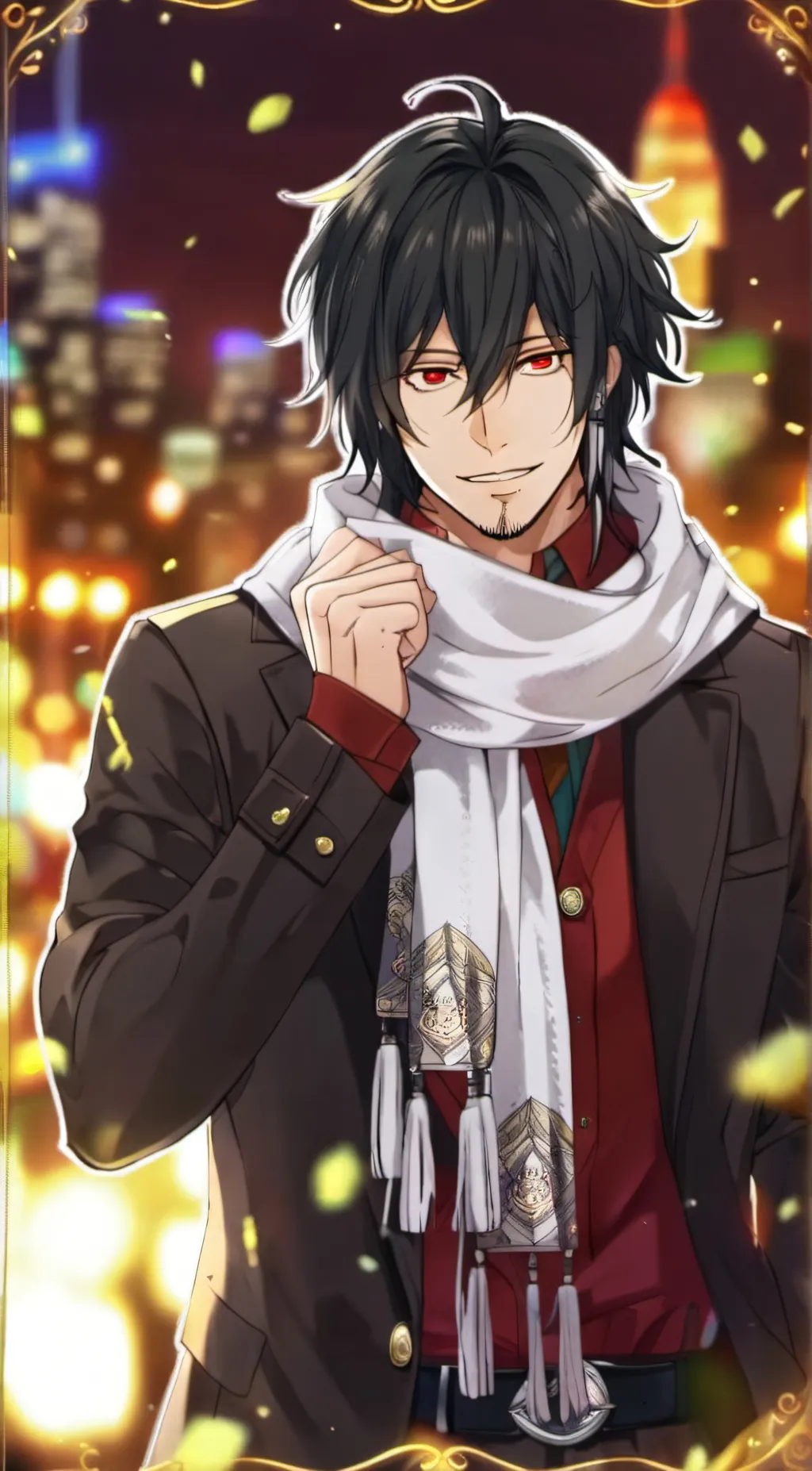 ai character: Shouta Aizawa  background