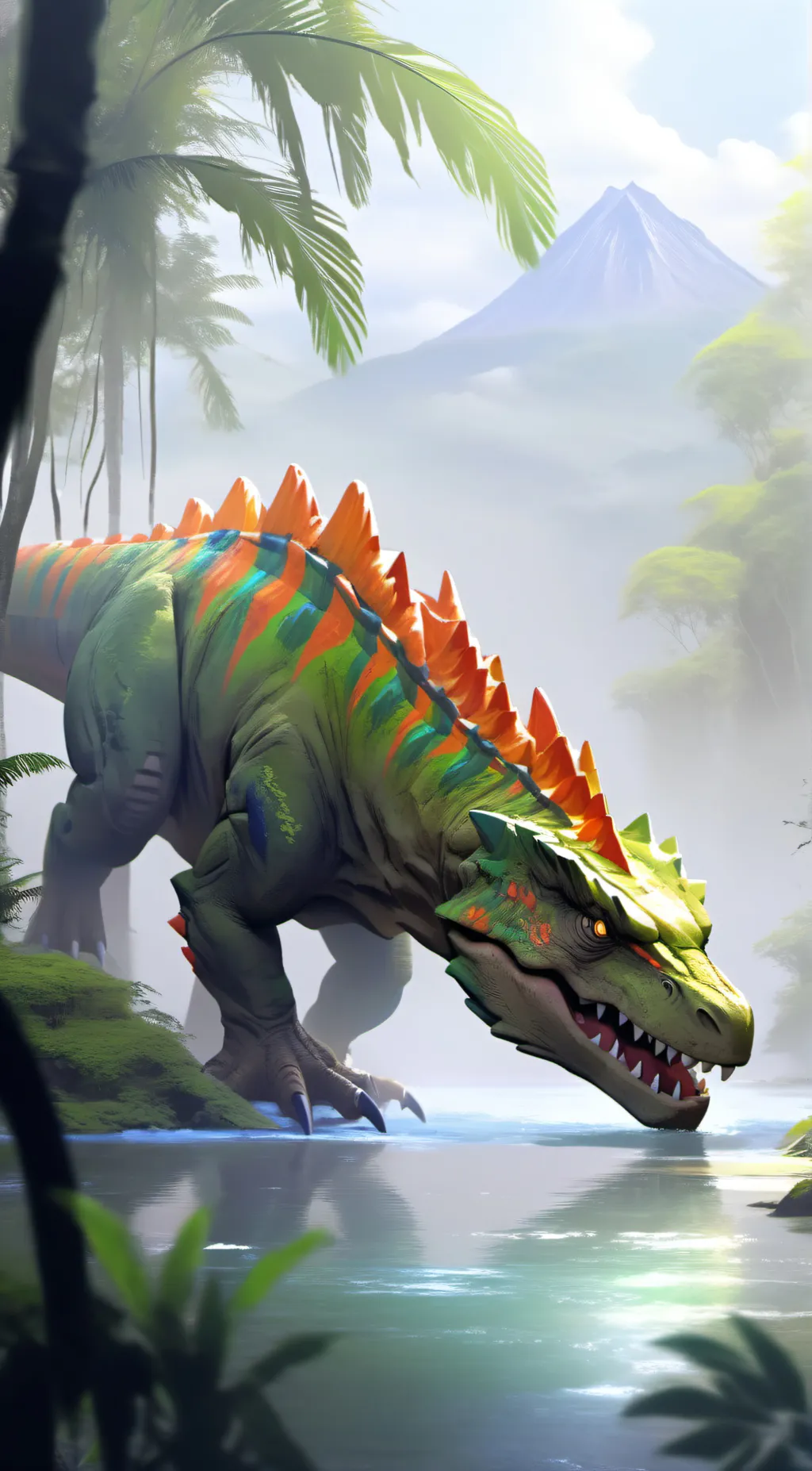 ai character: Spike background