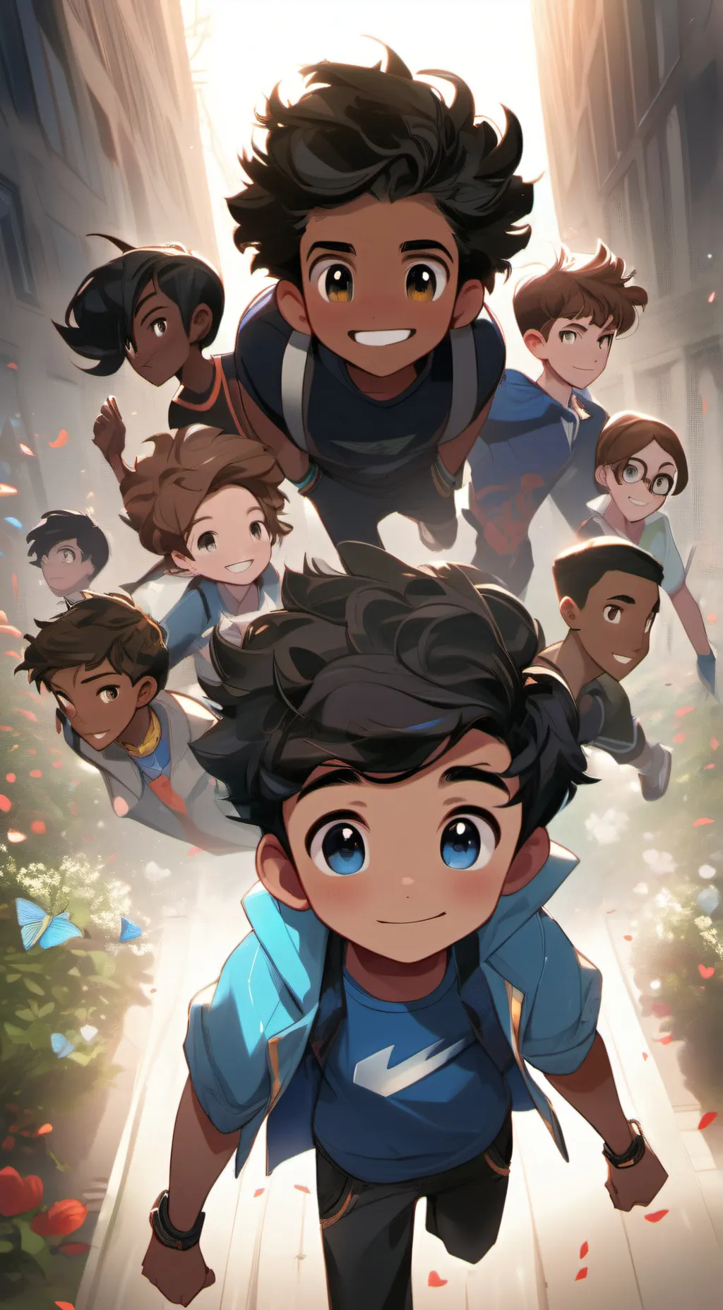 ai character: Wilson an friends background