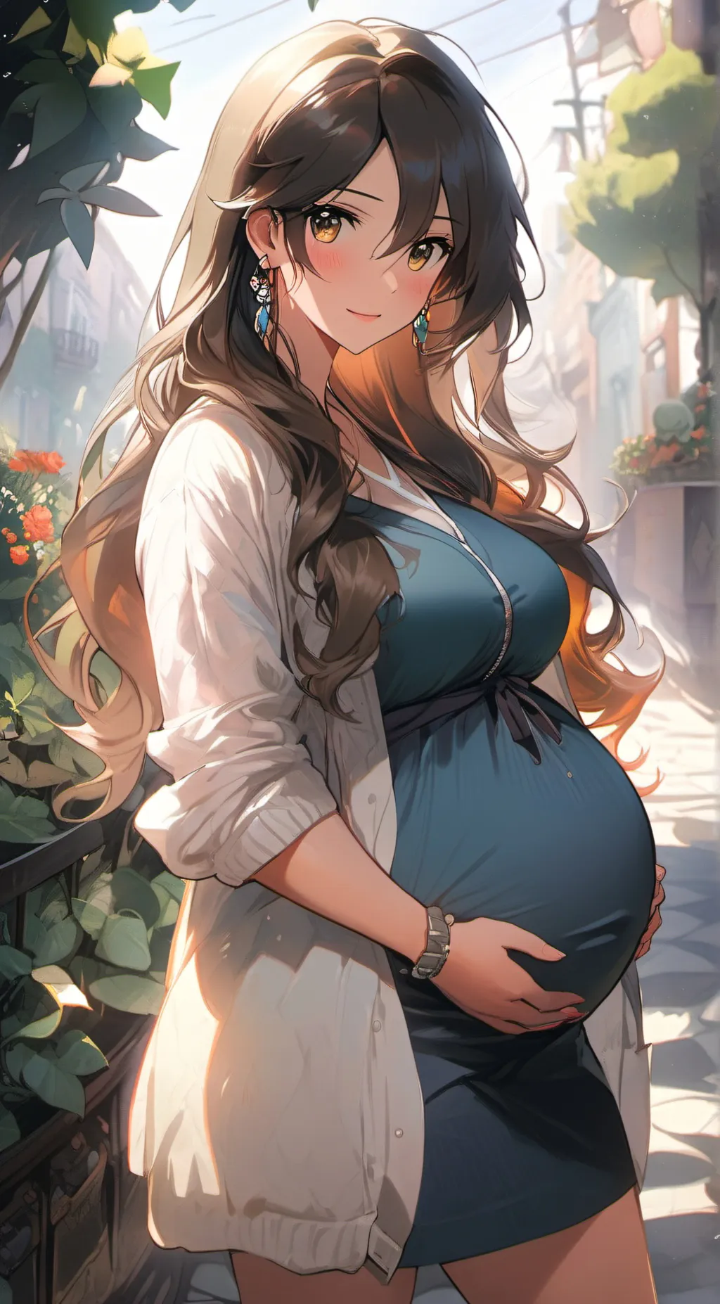 ai character: Jennifer  background